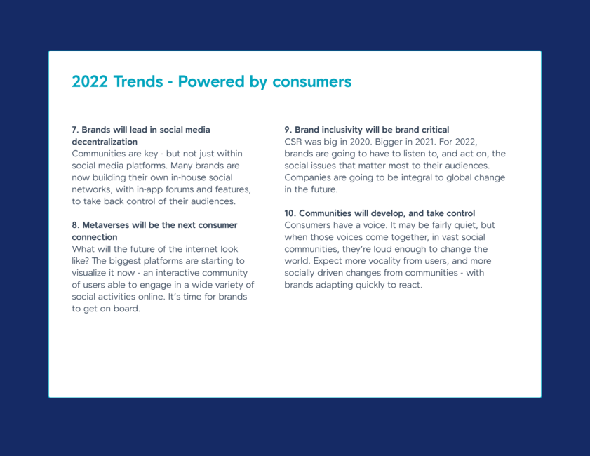 HubSpot:2022年社交媒体趋势报告(英文版)